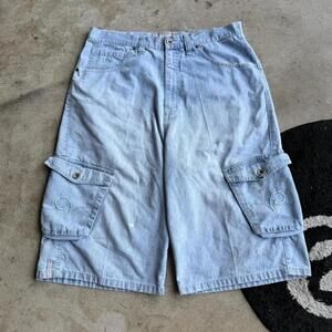 Y2K Vintage Rocawear Baggy Faded Jorts